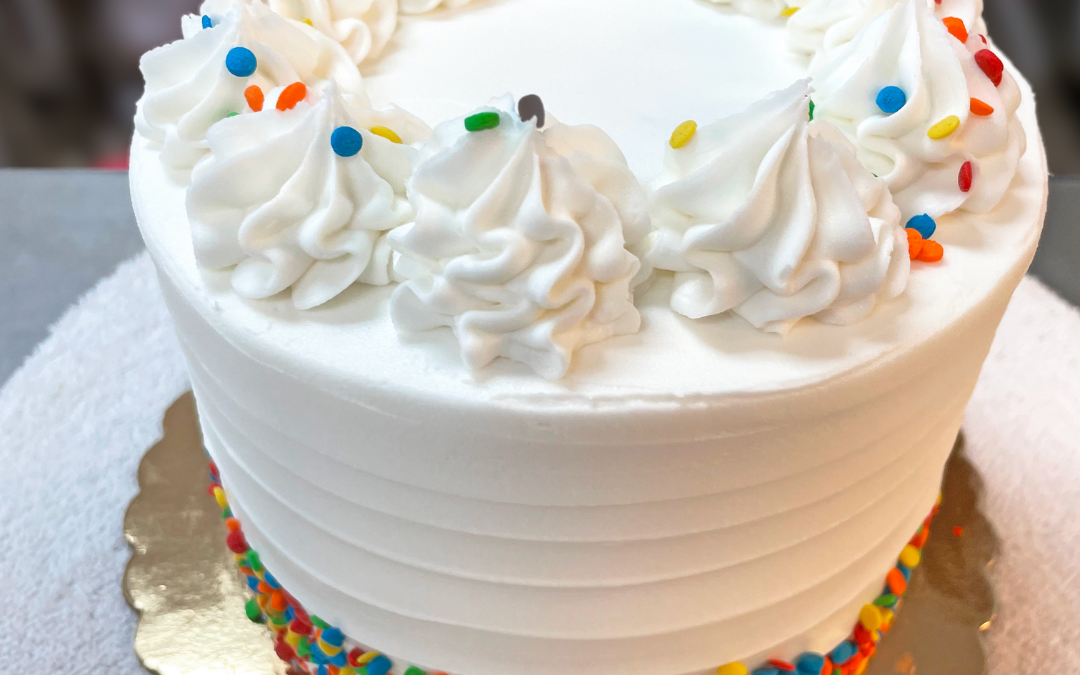 8″ Standard Two Layer Cake | Vanilla & Chocolate