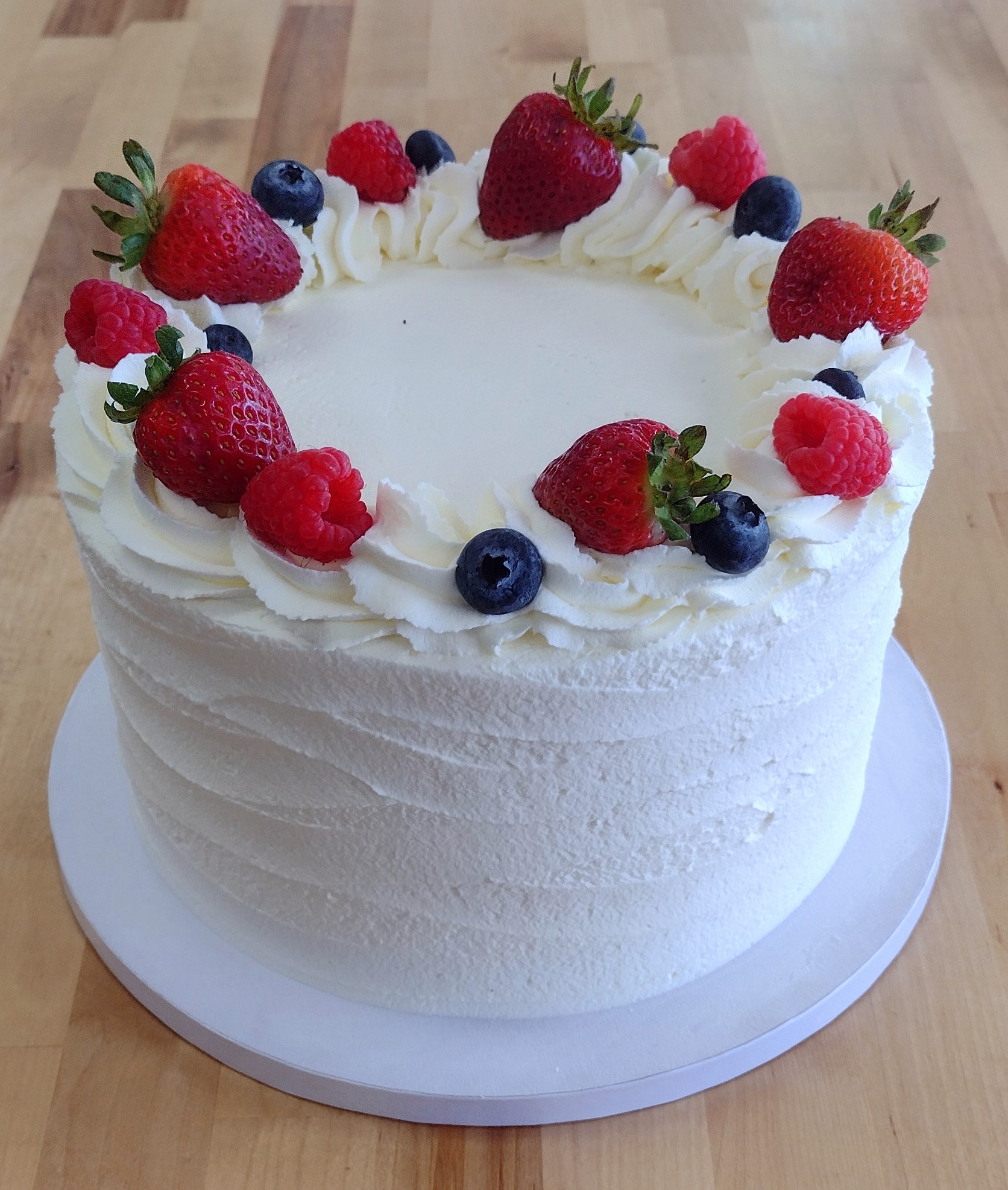 Berry Chantilly Torte