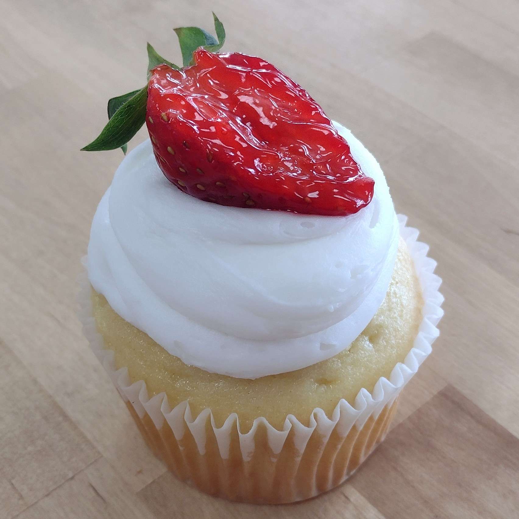 Strawberry on a Cloud